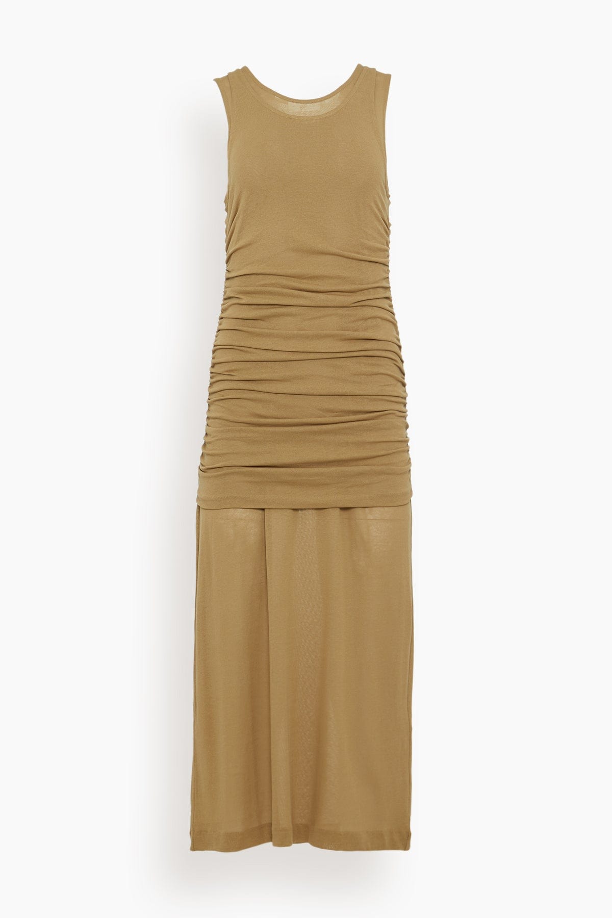 Bite Studios - Bite Studios Romana Layered Tank Dress in Biscotti S - Hampden Clothing Bite Studios - Bite Studios Romana Layered Tank Dress in Biscotti S - Hampden Clothing