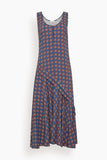 Dries Van Noten Dommy Dress in Blue