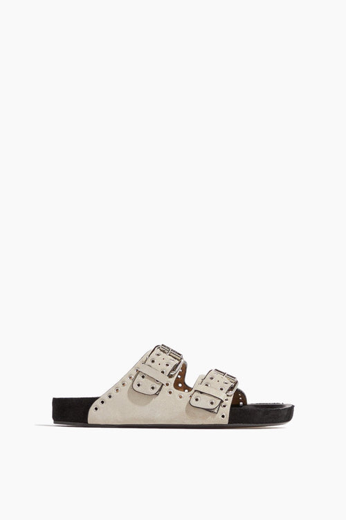 Isabel Marant Shoes Slide Sandals Lennyo Sandal in Beige Isabel Marant Lennyo Sandal in Beige