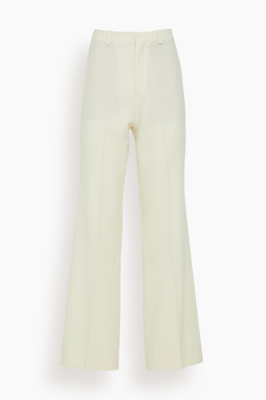 Bite Studios Pants Credo Wool Straight Trousers in Cream Bite Studios Credo Wool Straight Trousers in Cream