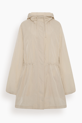 Recycled Nylon Anorak in Sand