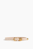 Dehanche Belts Hollyhock Belt in Ivory/Gold Dehanche Hollyhock Belt in Ivory/Gold