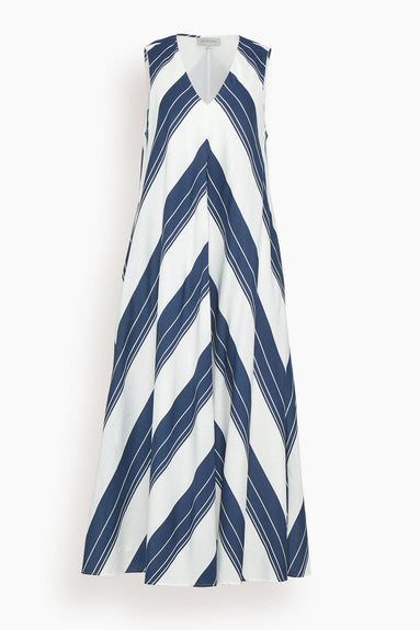 Lee Mathews Dresses Hampden Dress in Navy