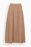 Xirena Evelyn Skirt in Ash Brown