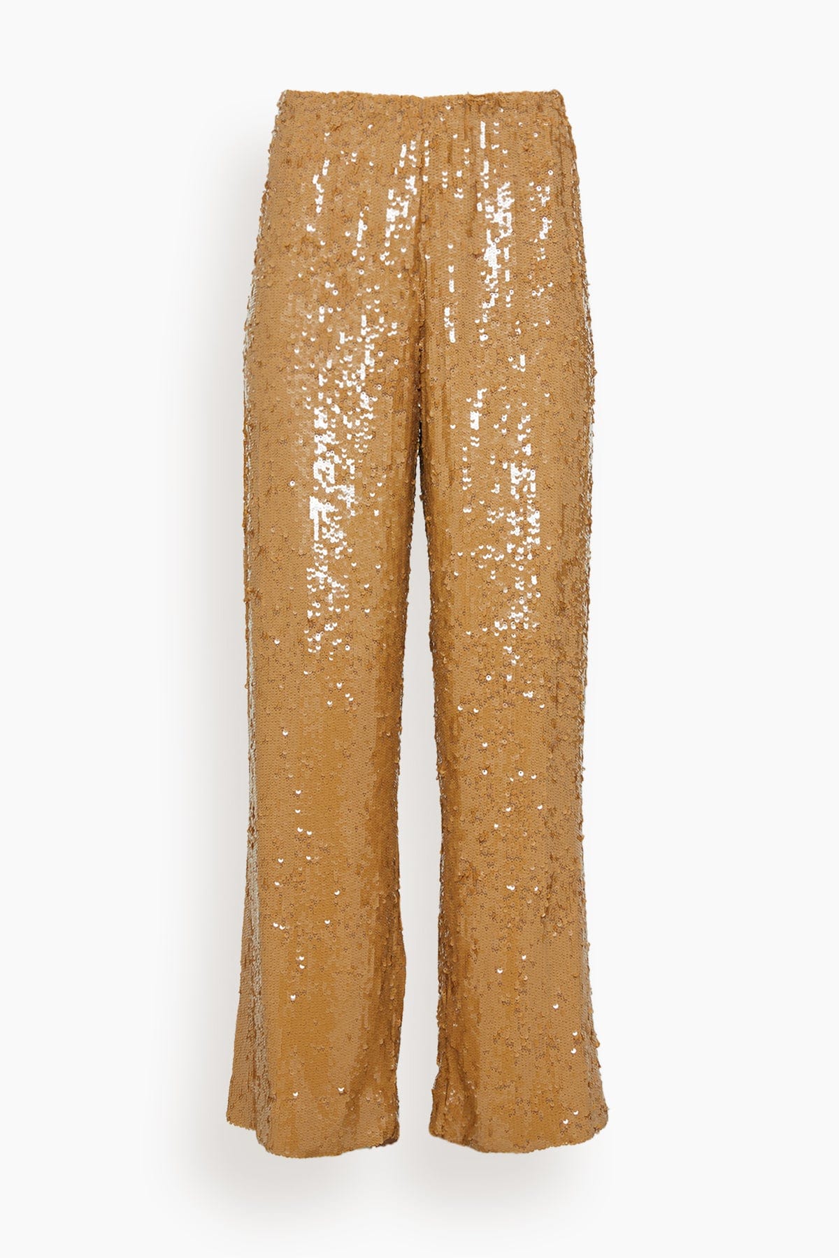 Dries Van Noten Pants Puvis Bis Embroidery Pants in Sand