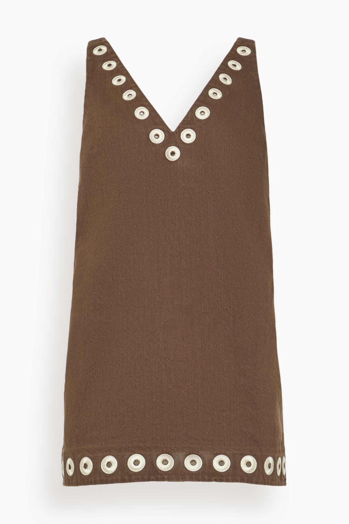brown denim dress urban Nala Denim Dress in Brown 2X