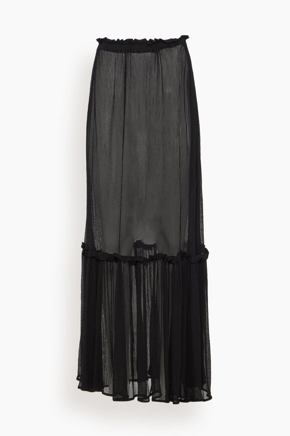 Bite Studios Skirts Sheer Zephyr Skirt in Black