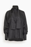 Rohe Foulard Silk Top in Black