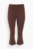 THE PARK Allison Capri Pant in Chocolate