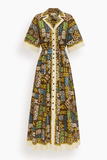 Alemais Minnie Shirtdress in Multi