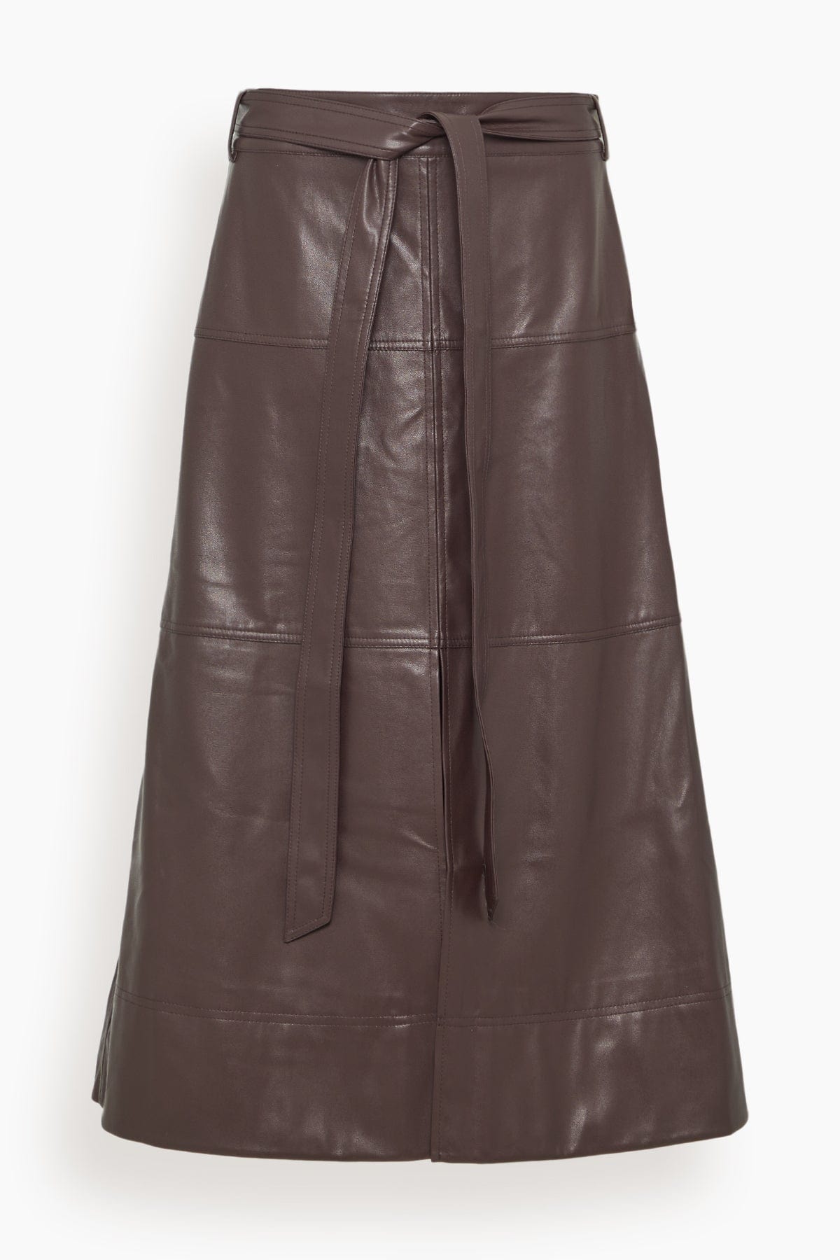 Tanya Taylor Hudley Skirt in Oxblood