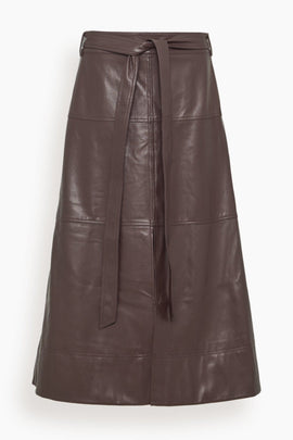 Hudley Skirt in Oxblood