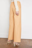 Forte Forte Pants Nappa Leather Flared Pant in Cream Forte Forte Nappa Leather Flared Pant in Cream