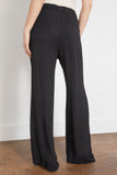 Forte Forte Pants Double Georgette Elasticated Pants in Nero Forte Forte Double Georgette Elasticated Pants in Nero