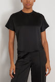 Simkhai Tops Addy Short Sleeve Combo T-Shirt in Black Simkhai Addy Short Sleeve Combo T-Shirt in Black