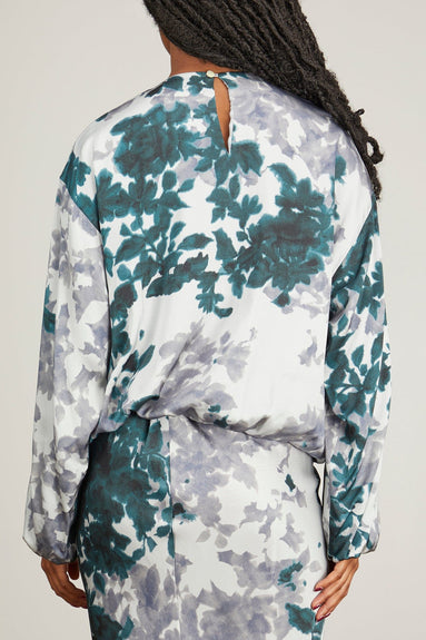 Dries Van Noten Tops Capo Shirt in Petrol Dries Van Noten Capo Shirt in Petrol