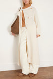 Lisa Yang Coats Elodie Cardigan Coat in Cream Lisa Yang Elodie Cardigan Coat in Cream