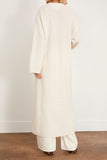 Lisa Yang Coats Elodie Cardigan Coat in Cream Lisa Yang Elodie Cardigan Coat in Cream