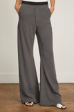 MM6 Maison Margiela Pants Flared Leg Trouser in Charcoal MM6 Maison Margiela Flared Leg Trouser in Charcoal