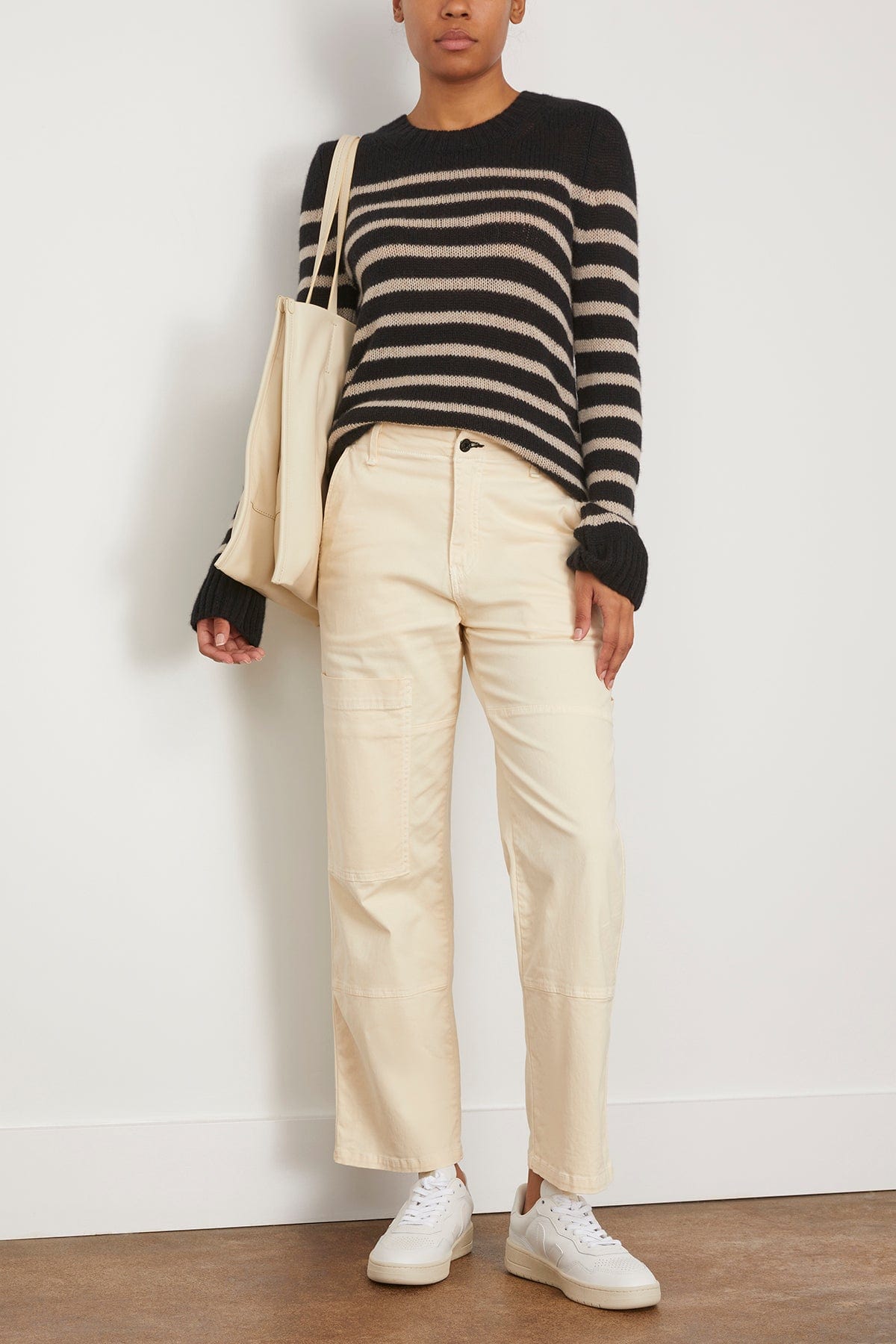Askk NY Pants Carpenter Pant in Cream Askk NY Carpenter Pant in Cream