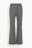 Bite Studios Wool Track Trouser in Grey Melange
