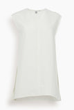 Toteme Tops Fluid V-Neck Top in Off White