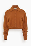 Dries Van Noten Tigre Cardigan in Rust