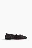 Dear Frances Ballet Flats Balla Weave Shoe in Black Dear Frances Balla Weave Shoe in Black