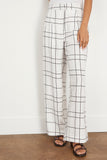 Duomo Pant in Letizia Check White