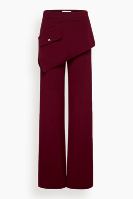 Mitch Pant in Bordeaux