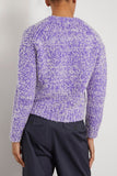 Samsoe Samsoe Sweaters Aria Cardigan in Simply Purple Melange Samsoe Samsoe Aria Cardigan in Simply Purple Melange