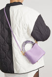 Marni Top Handle Bags Venice Mini Bucket Bag in Lilac Leather Marni Venice Mini Bucket Bag in Lilac Leather