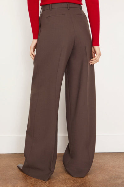 La Collection Pants Dalida Trouser in Chocolate La Collection Dalida Trouser in Chocolate