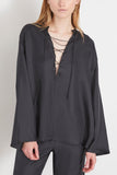 Loulou Studio Tops Zamia Top in Black Loulou Studio Zamia Top in Black