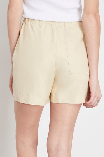 Loulou Studio Shorts Seto Shorts in Sand Loulou Studio Seto Shorts in Sand