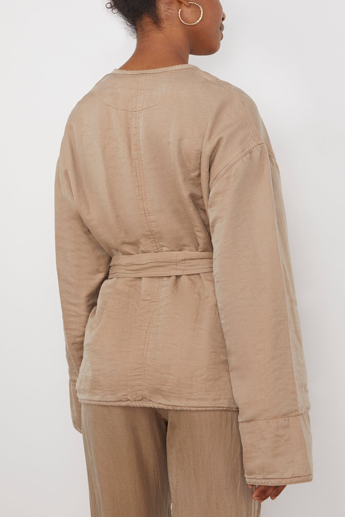 Raquel Allegra Jackets Soma Jacket in Khaki