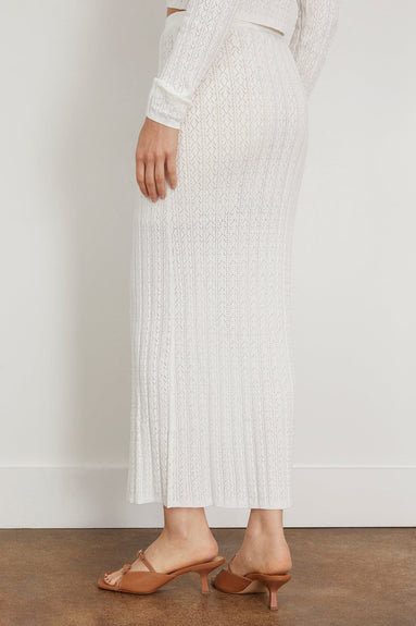 Loulou Studio Skirts Dera Long Skirt in Ivory Loulou Studio Dera Long Skirt in Ivory