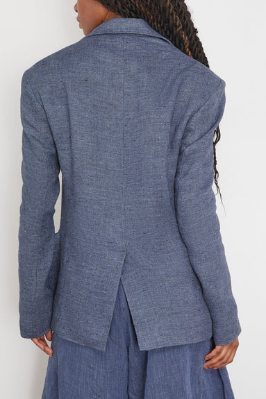 R13 Jackets Oversized Bellow Pocket Blazer in Light Indigo R13 Oversized Bellow Pocket Blazer in Light Indigo