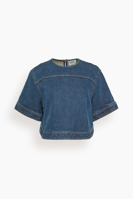 Fort Top in Muddy Indigo
