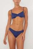 The Daphne Bikini Bottom in French Navy