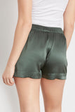 Comme Si Shorts La Boxer Classica Silk Boxer in Forest