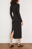 Toteme Casual Dresses Twisted Jersey Dress in Black Toteme Twisted Jersey Dress in Black