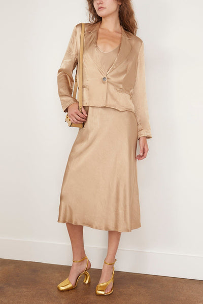 Raquel Allegra Jackets Avalon Jacket in Sand