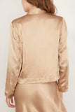 Raquel Allegra Jackets Avalon Jacket in Sand