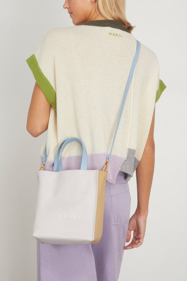 Museo Soft Mini Tote in Sodium/Nomad/Dusty Blue