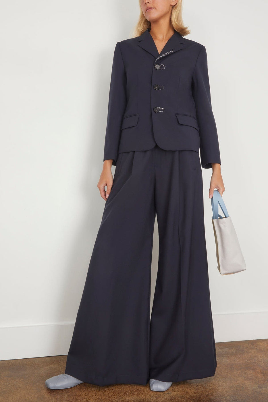 Marni Pants Trouser in Blublack Marni Trouser in Blublack