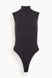 THE PARK Joyce Sleeveless Bodysuit in Black