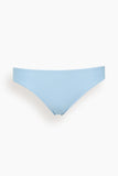 Tanya Taylor Orelia Bikini Bottom in Vista Blue