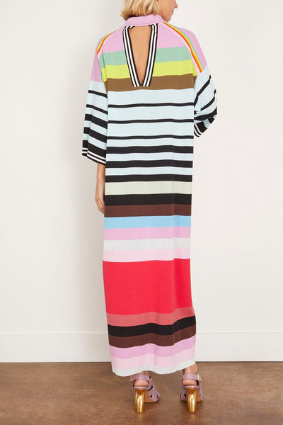 Christopher John Rogers Casual Dresses Oversized Convertible Polo Dress in Taro Multi Christopher John Rogers Oversized Convertible Polo Dress in Taro Multi