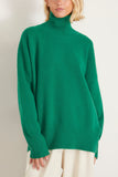 Rohe Unclassified Classic Turtleneck Jumper in Emerald